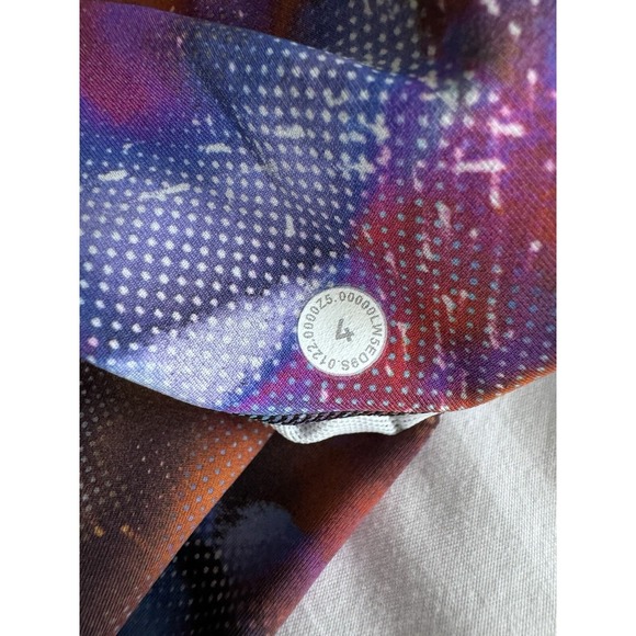 New Lululemon Power Thru Tight 25" Legging HYDM Hyper Drift Multi Size 4 NWT - Picture 9 of 11